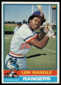 1976 Topps #31 Len Randle Texas Rangers Baseball Card - Picture 1 of 2