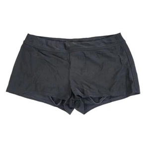 Ocean Ave Swimwear Swim Shorts W/Built in Bikini Womens size Medium black - Picture 1 of 5