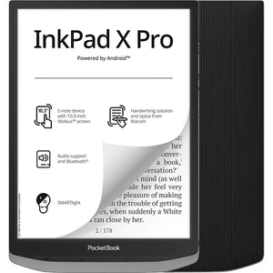 PocketBook InkPad X Pro 10.3 Inch Mist Grey 32GB + 2GB WIFI + Bluetooth NEW - Picture 1 of 3