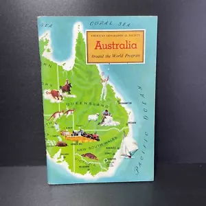 Vintage American Geographical Society Around the World Books - AUSTRALIA - Picture 1 of 5