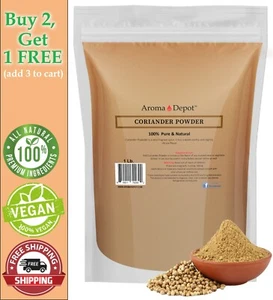 1lb Coriander Seed Powder Cilantro en Polvo Fresh Ground Spices Herb All Natural - Picture 1 of 5