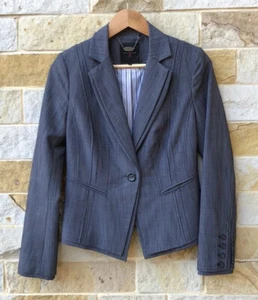 Jasper conran Womens jacket sz 10 grey viscose polyester elastane long sleeve - Picture 1 of 12