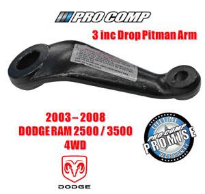 Pro Comp 3" Drop Pitman Arm For 2003-2008 Dodge Ram 2500 / 3500 4WD DC400