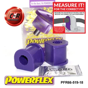Casquillos de montaje de barra antivuelco Powerflex Rr 18 mm para Saab 9-3 (2003-2014) PFR66-519-18 - Imagen 1 de 12