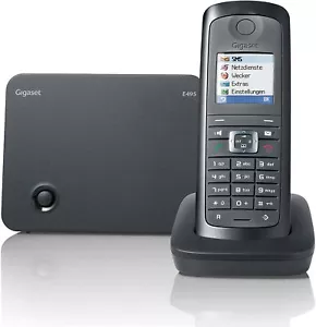 1-6er Set Gigaset E495 Dect-Telefon Wasser&Staubgeschützt (IP54)Anrufbeantworter - Bild 1 von 7