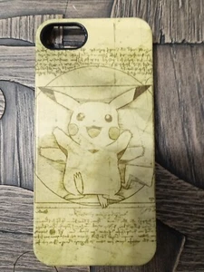 Vintage Custom Design Pokemon Pikachu Hard Case Hülle für Apple iPhone 5 Sehr guter Zustand! - Bild 1 von 8