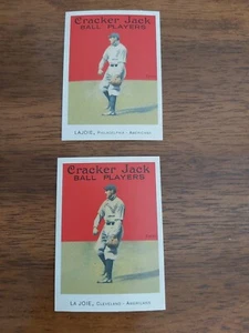 2004 Topps Cracker Jack Nap Lajoie Cards; #66A & #66B - Picture 1 of 1