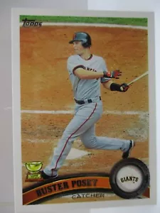 2011 Topps #198A Buster Posey GIANTS - Foto 1 di 2