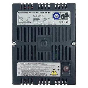 CARGADOR DE BATERÍA CBE CB-516 16 AMPERIOS MODO INTERRUPTOR CARAVANA CAMPERVAN T4 T5 T6 - Imagen 1 de 1