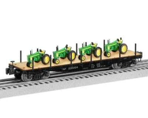 Lionel 2426160 Northern Pacific 40' Flatcar w/ John Deere Tractor Load - Picture 1 of 1