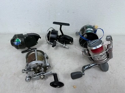 Lote de 5 carretes de pesca giratorios Quantum Optix 30 Foto 1 de 4