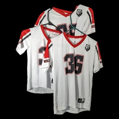 Kids Soccer Jerseys Wolves Youth Size Small Medium XL Ramos #36 36 White Shirts - Image 1 of 4