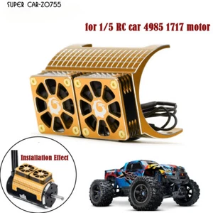 Ventilador de refrigeración del disipador de calor de la cubierta del motor 4985 1717 para RC1/5 TRAXXAS X-MAXX XMAXX ARRMA - Imagen 1 de 35