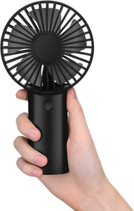 Portable Handheld Fan, 4400Mah Battery Operated Rechargeable Personal Fan, 6-15 - Picture 1 of 17