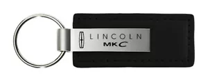 Lincoln MKC Leather Keychain (Black) - Picture 1 of 3