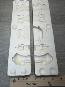 Vintage Albertas Snow Baby Train Accessories 1359 Ceramic Slip Mold  - Picture 1 of 8