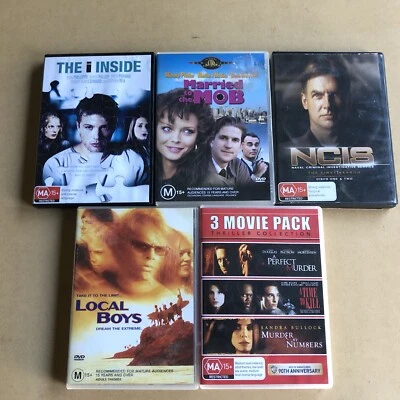 NCIS Adult Drama Crime Thriller Murder Adventure A15+ 8 Ex-Rental DVDs set - Image 1 of 4