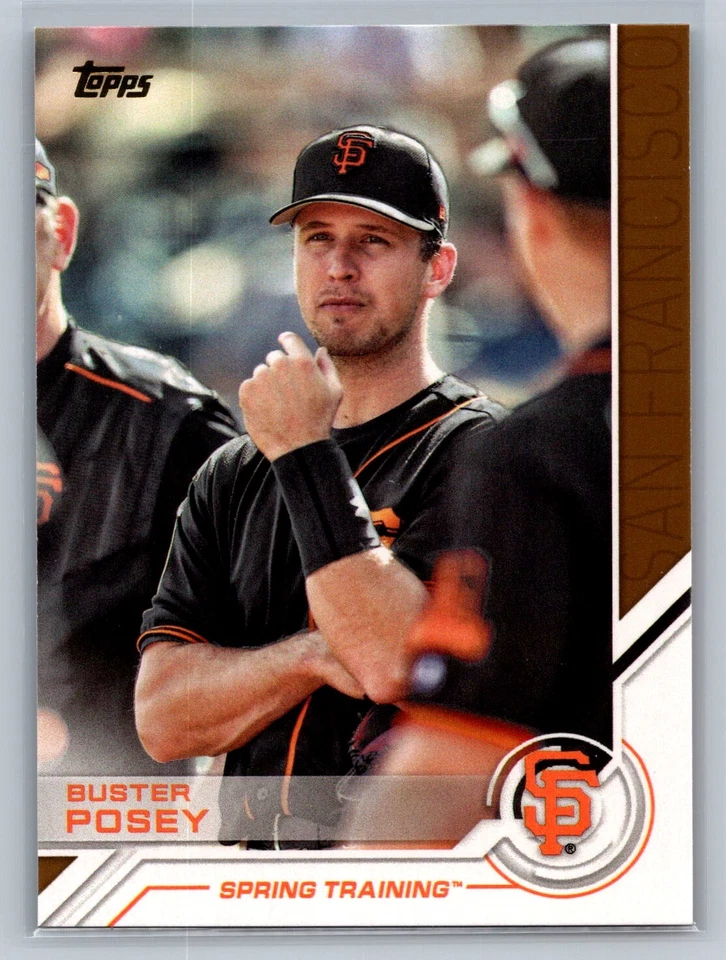 2017 Topps #S-152 Buster Posey Salute - Image 1 of 2