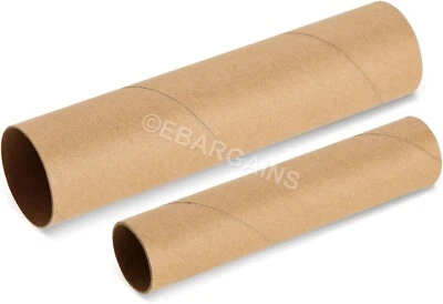 MAILING CARDBOARD TUBES WITH END CAPS A0 A1 A2 A3 A4 50MM 76MM - Image 1 of 4