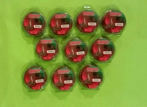 10x STRING TRIMMER CUTTING LINE .050 1.3 mm 50 FT RED ROUND USA 10 pack - Picture 1 of 3