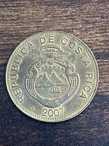 2007 Costa Rica 500 Colones Actual Coin TK9778* - Picture 1 of 3