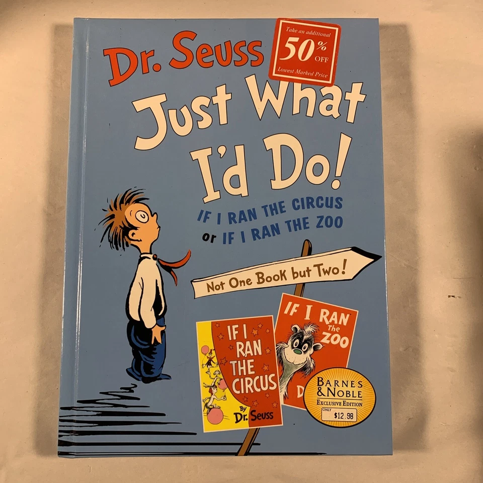 Dr Seuss Just What I'd Do If I Ran the Circus & If I Ran the Zoo - Image 1 of 4