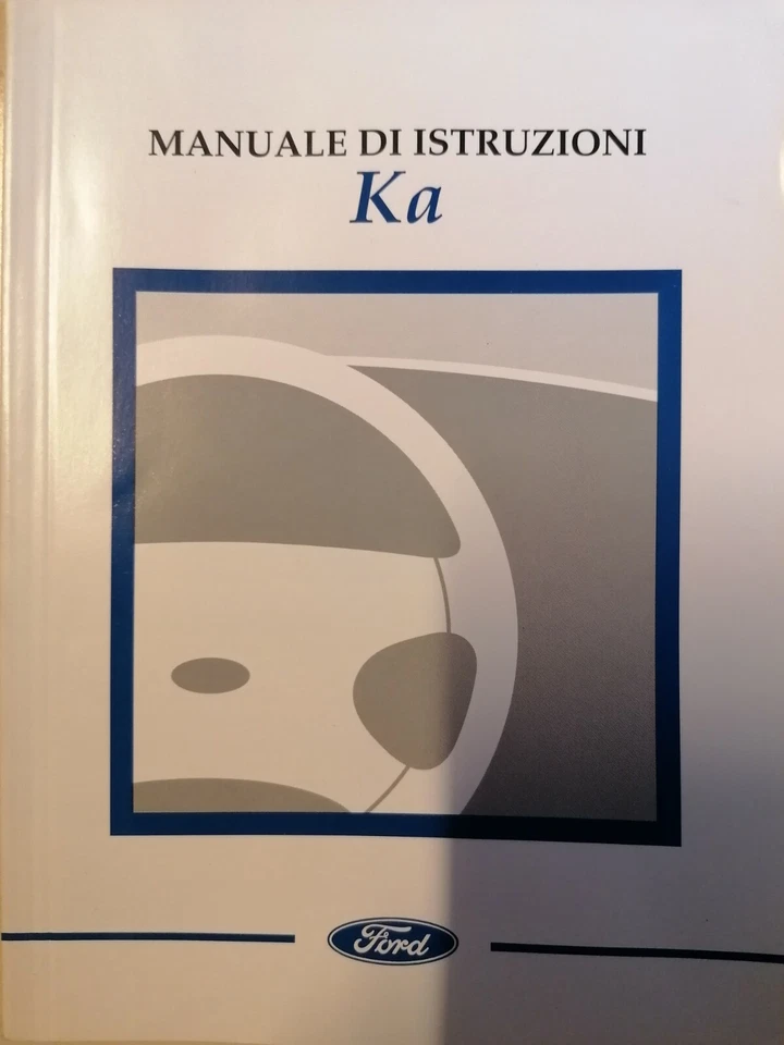 Ford Ka 2001 libretto istruzioni manuale uso e manutenzione - Immagine 1 di 1
