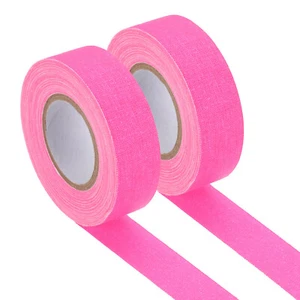 Gaffers Tape, 0.8 Inch x 65.6 Feet Glow Tape, Pink - Picture 1 of 6
