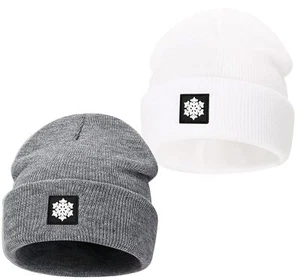 2-Pack Toddler Baby Beanie Hats Baby Winter Knit Hats for Boys Girls Toddler ... - Picture 1 of 5