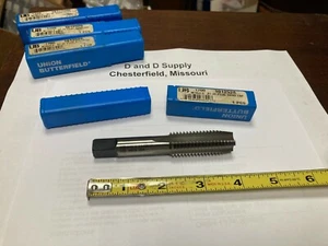 Union Butterfield 1012526, M18x2.50 Metric Coarse, D7, 4-FL Plug Hand Tap, HSS - Picture 1 of 4