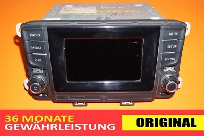 VW Polo 6C Golf 7 CADDY Radio Composition Media 6C0035885A Bluetooth MIT CODE ! - Bild 1 von 4