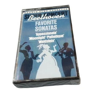 Beethoven Favorite Sonatas Cassette Gulda Vered Backhaus Firkuesny New Sealed - Foto 1 di 12