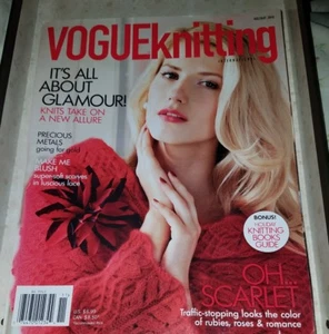 AB1 VOGUE KNITTING MAGAZINE - HOLIDAY 2010 - Picture 1 of 12
