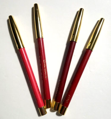 Lot of 4 Mary Kay Lip Liner Pencils POPPY/ROSEBUD/CHERRY/WILD STRAWBERRY Vintage - Image 1 of 4
