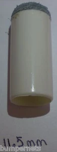 New 10 X 11.5mm Slip On Tips For Pool Cues Billiards Sticks - Picture 1 of 1