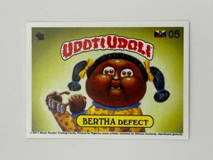 Mülleimer Kinder Afrikaner Udoti Udoli DOPPELIRIS #05 GPKUG Fan Set Karte - Bild 1 von 3