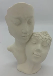 Vase COUPLE LBH 13.50x7.60x17.50 cm weiß Blumenvase Blumengefäß - Bild 1 von 1