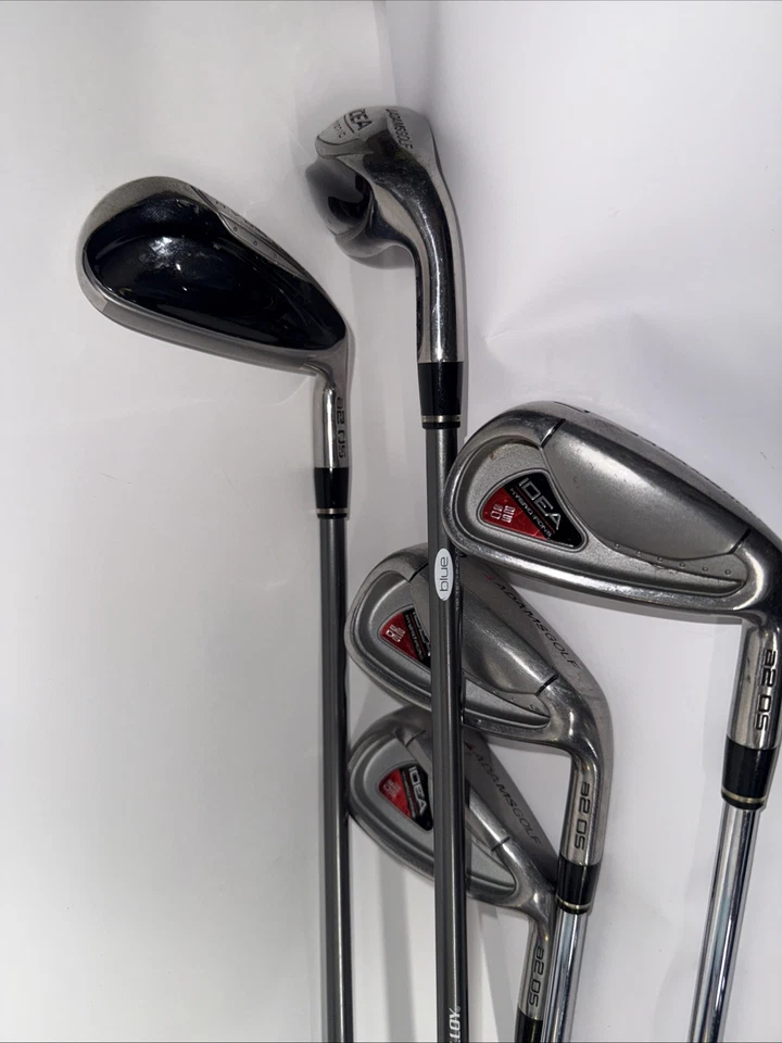 Juego de hierro híbrido Adams Golf IDEA a30s 5-9 acero RegularFlex para diestros Foto 1 de 4