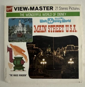 View-Master WALT DISNEY WORLD MAIN STREET USA - A947- 3 Reel Set (V5) - Picture 1 of 10