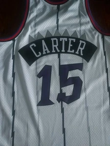 Vince Carter Mitchell and Ness Hardwood Classics Toronto Raptors Jersey Men's M - Picture 1 of 5