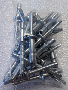 30 PIECE NEW 1/4 SHORT STEEL RIVET for FORD CHEVROLET (HUCK MAGNA-LOK TYPE) - Picture 1 of 8