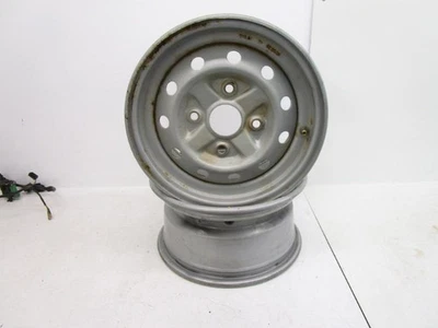 2002-2024 Suzuki King Quad Eiger 400 OEM Front Wheels Rims 55310-38F30-291 12x6" - Image 1 of 4