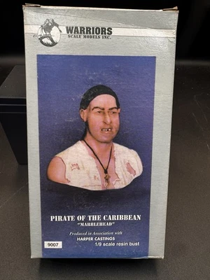 Busto de resina 1:9 Marblehead 1808 escala guerreros pirata caribeño resina 9007 Foto 1 de 4