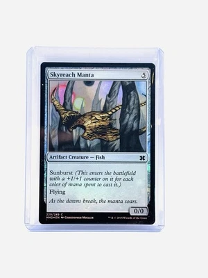 Magic The Gathering, Skyreach Manta,Modern Masters MM2, Foil MT/NM - Image 1 of 2