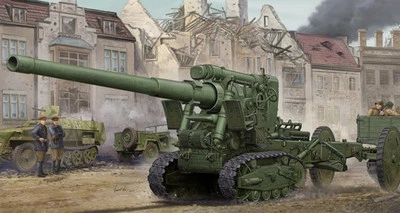 Trumpeter 02338 SOVIET BR-2 152 mm GUN M1935 1:35 Kit di modellismo - Immagine 1 di 4