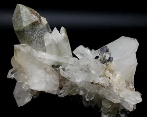 113 GRAMS BROOKITE INCLUSION NATURAL CHLORINE QUARTZ PAKISTAN, (CL-1), - Picture 1 of 24