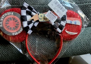 5 party Disney Pixar Cars Ears Headband Lightning McQueen - Picture 1 of 2