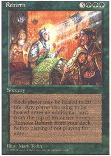 FBB Korean Rebirth ~ Near Mint 4th Edition Fourth Foreign Black Border Stock Ima - Image 1 of 1