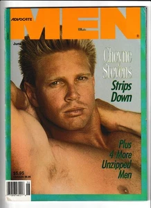 ADVOCATE MEN MAGAZIN JUNI 1991 - GAY, BEEFCAKE, MÄNNLICHER KÖRPERINTERESSE - Bild 1 von 6