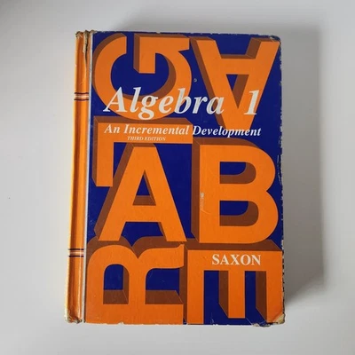 SAXON Algebra 1: An Incremental Development 3rd Ed Student Textbook Homeschool - Image 1 of 4